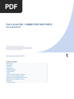 PACS ANALYSIS Corrections TSR-735132 V1.0