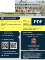 Poster UNIMAS Public Health Seminar