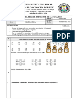 Examen Del Tercer Trimestre de Segundo