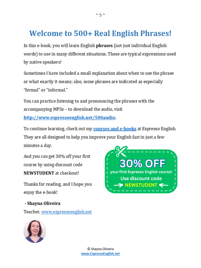 500 French Phrases Pdf