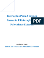 PT Instrucoes para A Crenca Correcta