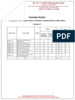 MBA Program Structure 2022 08 September 30 70