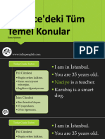 1 - İngilizce Tüm Konular Genel Tekrar - Konu Anlatımı