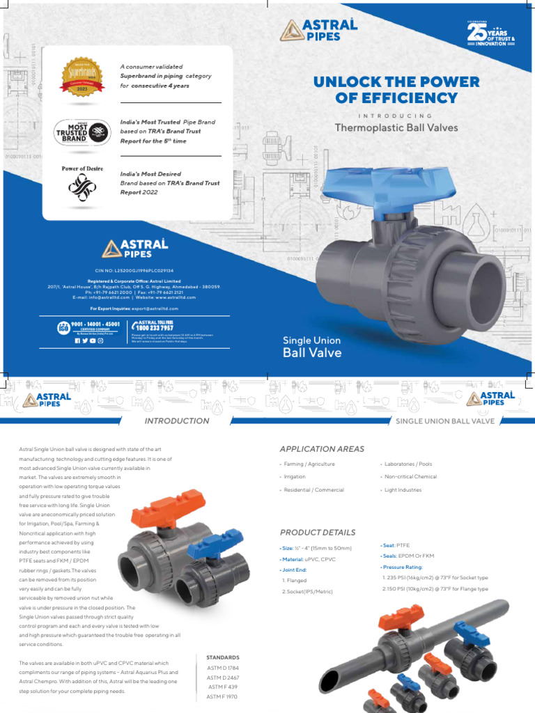 Ball Valve Single Union Lt Pdf Valve Mechanical Engineering