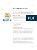 Aerohive Social Login Datasheet