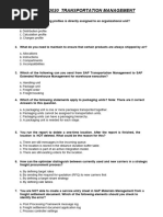 C - S4Tm - 2020 - Transportation Management