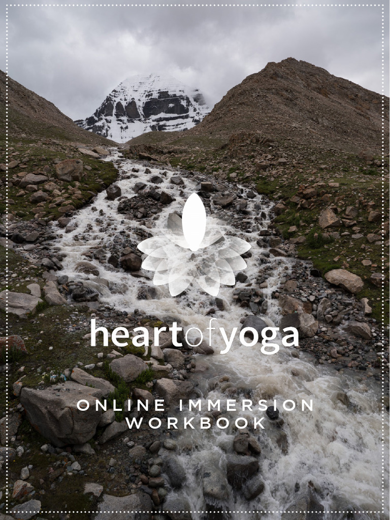 Heart of Yoga Immersion Workbook | PDF | Breathing | Ashtanga Vinyasa Yoga
