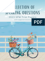 Bi K3 Collection of Speaking Questions Trial 2023