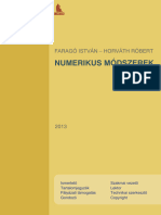 Numerikus Modszerek - Farago Istvan, Horvath Robert