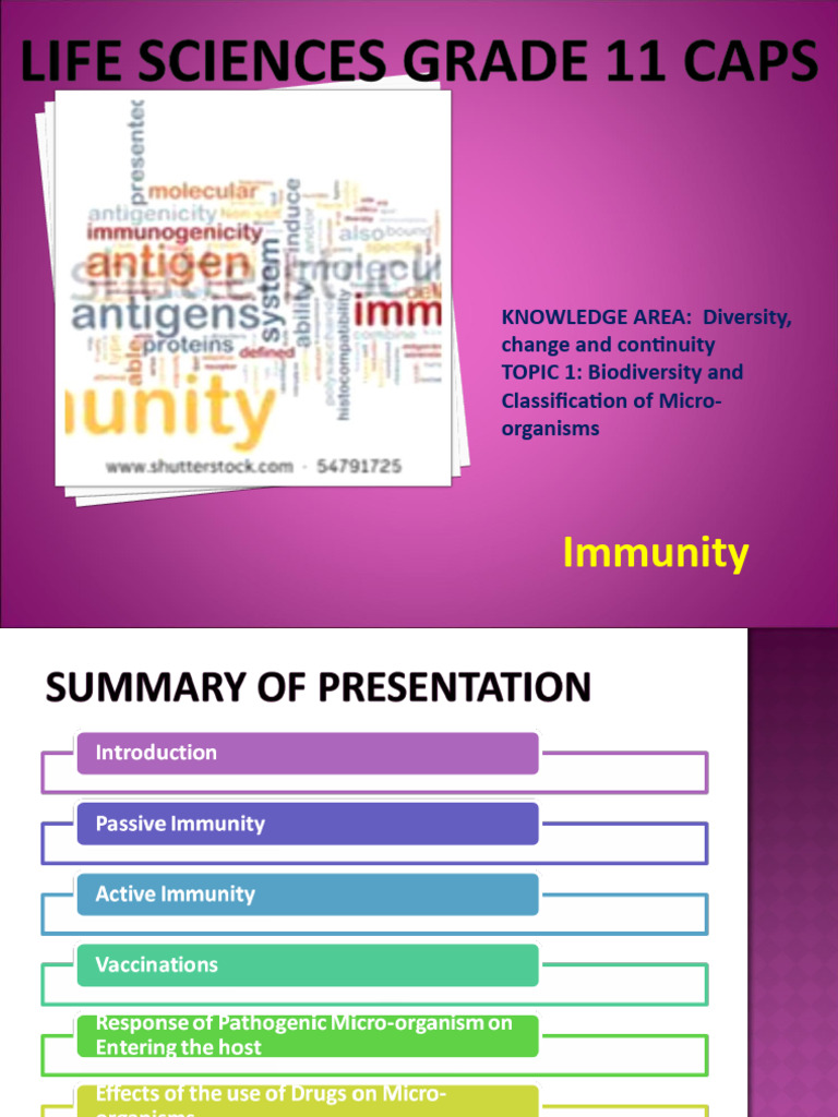 Immunity: Types and Mechanisms | PDF | Immunity (Medical) | Infection