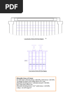 Geometry of MS Pipe Staging For PSC Girder