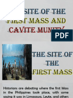 Group 4 The Site of The First Mass and Cavite Munity