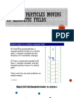 Lesson D Charged Particles Moving in Magnetic Fields
