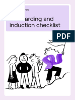 EH MY Onboarding Induction Checklist Template