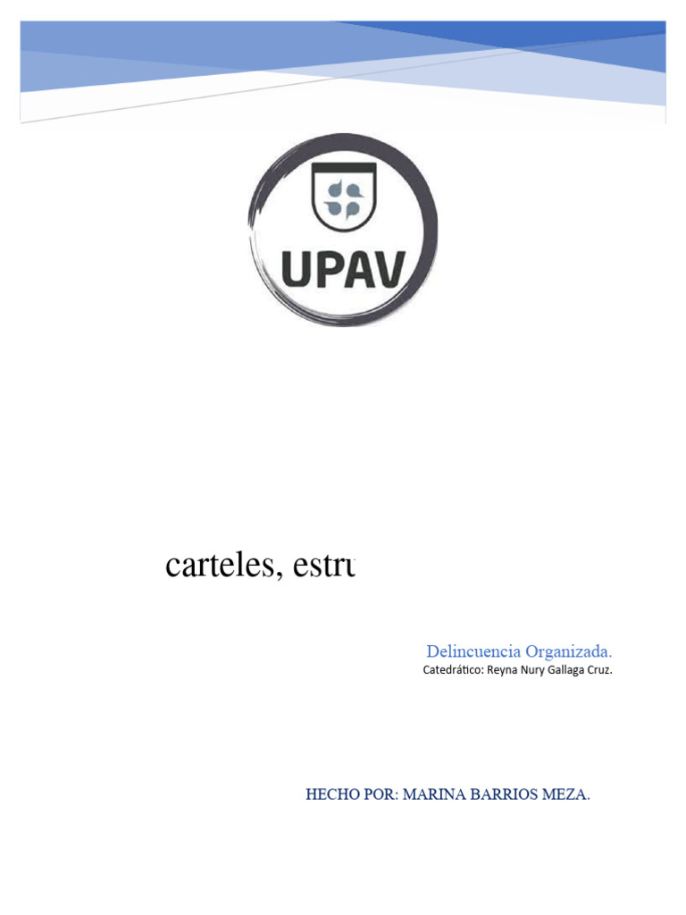 Impacto Económico del Crimen Organizado | PDF | Cartel de Sinaloa ...