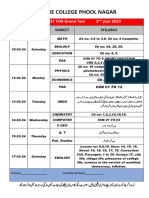 Grand Test 2ND Year