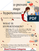 Manage Hypertension - Madulara, Abby Trisha BSN 2-D