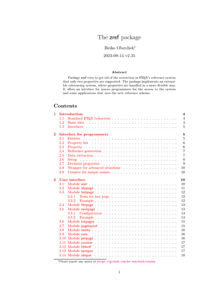 Système de références flexible avec zref | PDF | Informatique ...