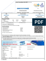 KCG Mys SF Exp Sleeper Class (SL) : Electronic Cancella On Slip (ECS)