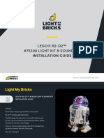 LIGHT MY BRICKS R2 D2 75308 Light Kit Instructions Compressed