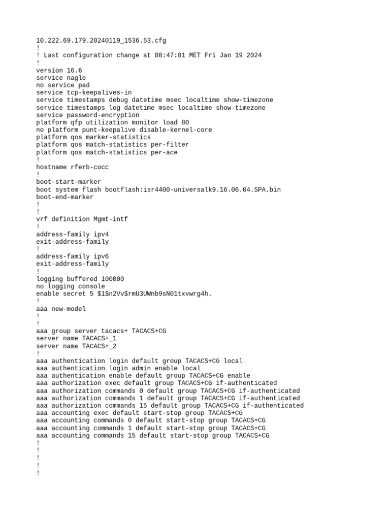 Router Configuration for QoS and BGP | PDF | Ip Address | I Pv6