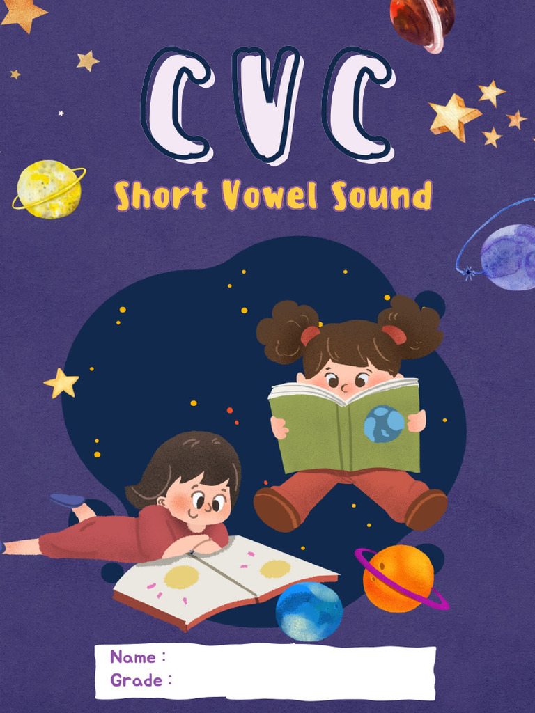 Cvc Short Vowel Sound Pdf