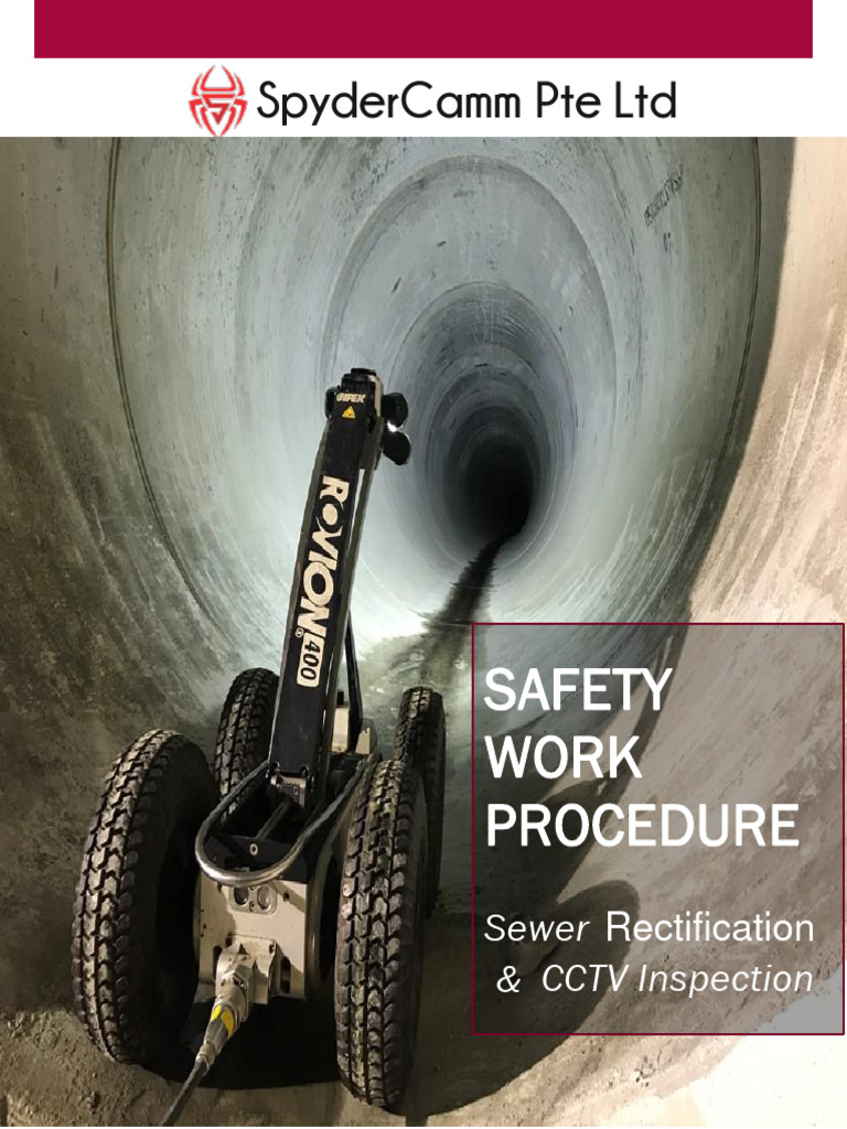 Sewer CCTV Inspection Safety Procedures | PDF | Risk Management | Risk