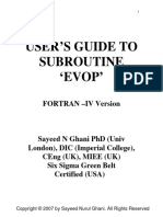 EVOP Manual