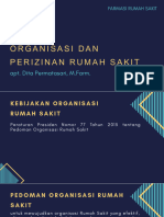 Organisasi Dan Perizinan Rumah Sakit - Dita Permatasari