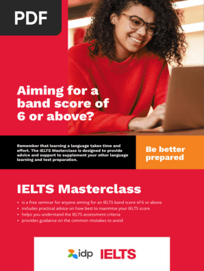 IDP IELTS Masterclass handout - 2023