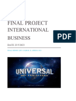 International Business Final Project