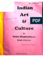 Indian Art Culture IAS 51 Rank (Nitin Singhaniya)