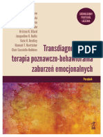 Transdiagnostyczna Terapia Poznawczo-Behawioralna Zaburzeń Emocjonalnych