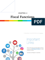 2.1 Fiscal Functions