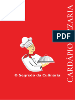 Cardápio Pizzaria O Segredo (Novos Preços)