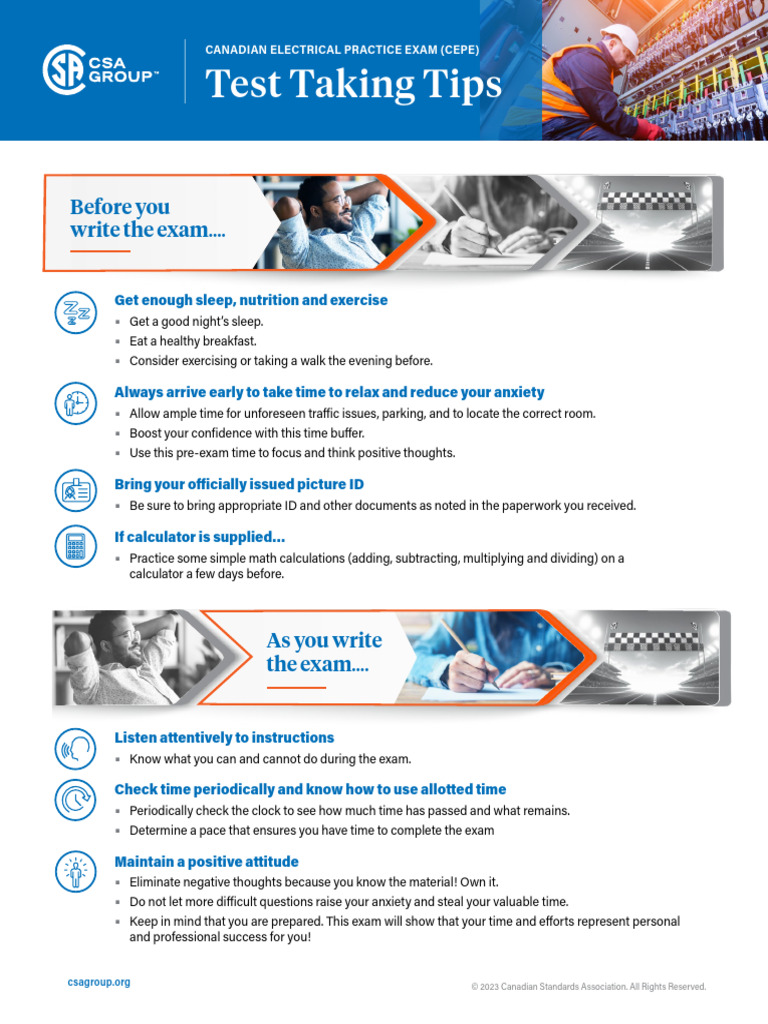 CEPE Exam Tips | PDF