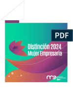 Propuesta Distinción Mujer Empresaria MECAME 2024