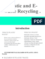 Plastic and E-Waste Recycling