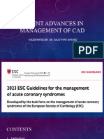 Esc Acs Guidelines