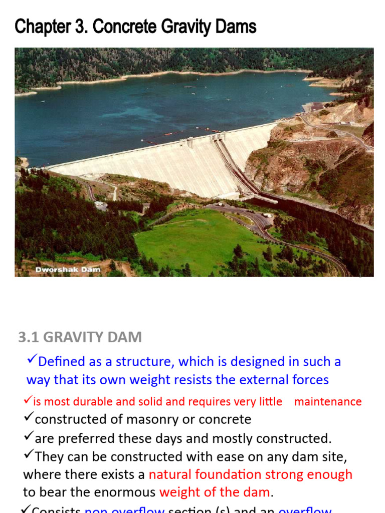 Understanding Concrete Gravity Dams | PDF | Dam | Stress (Mechanics)
