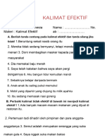 LKPD Kalimat Efektif B.indonesia
