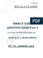 Q & A Marathon DT Question Bank Part 1