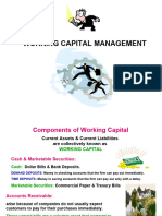 Working Capital Management SscE