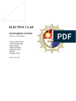 Software Design Document Template 2023 - PLM Parking Management