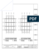 10-Storey Commercial Building Beam Framing Plan (7th&8th)