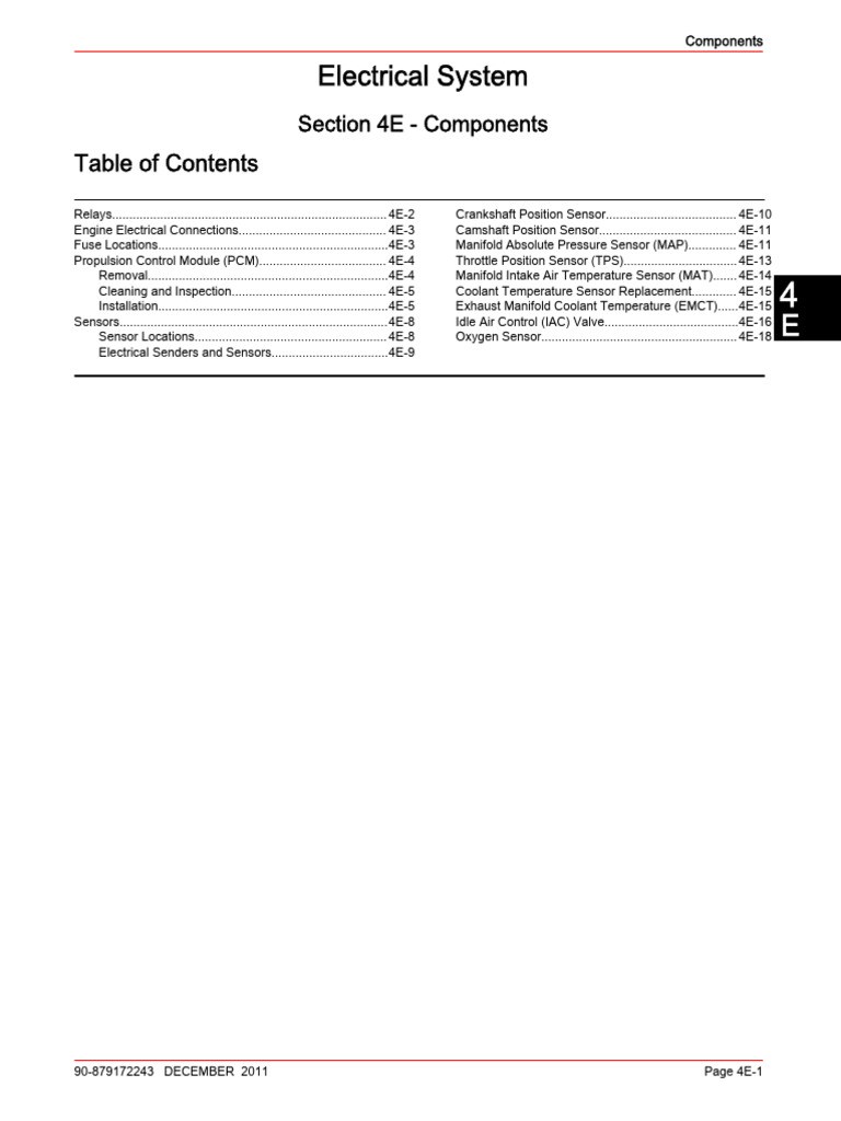 Electrical System Components Guide | PDF | Electrical Connector | Throttle