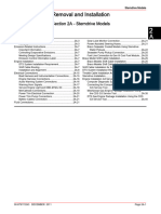 Removal and Installation: Section 2A - Sterndrive Models