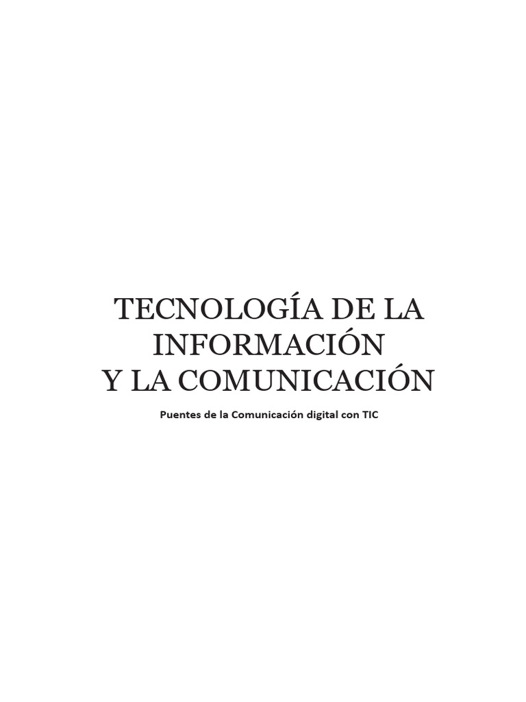 TECNOLOGÍA | PDF | Telecomunicaciones | Hardware de la computadora