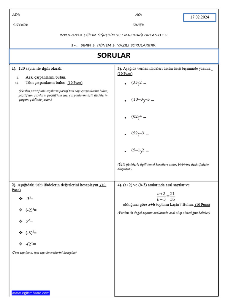 Sorular 1 120 say s ile ilgili olarak 3 pdf