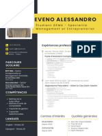Eveno Alessandro: Étudiant GEMA - Spécialité Management Et Entreprenariat